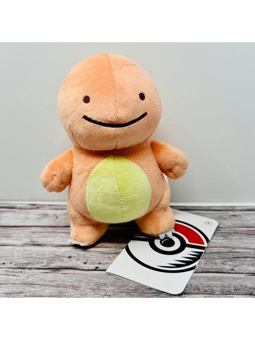 Pokemon Center Ditto As Charmander Plush 6" Official New